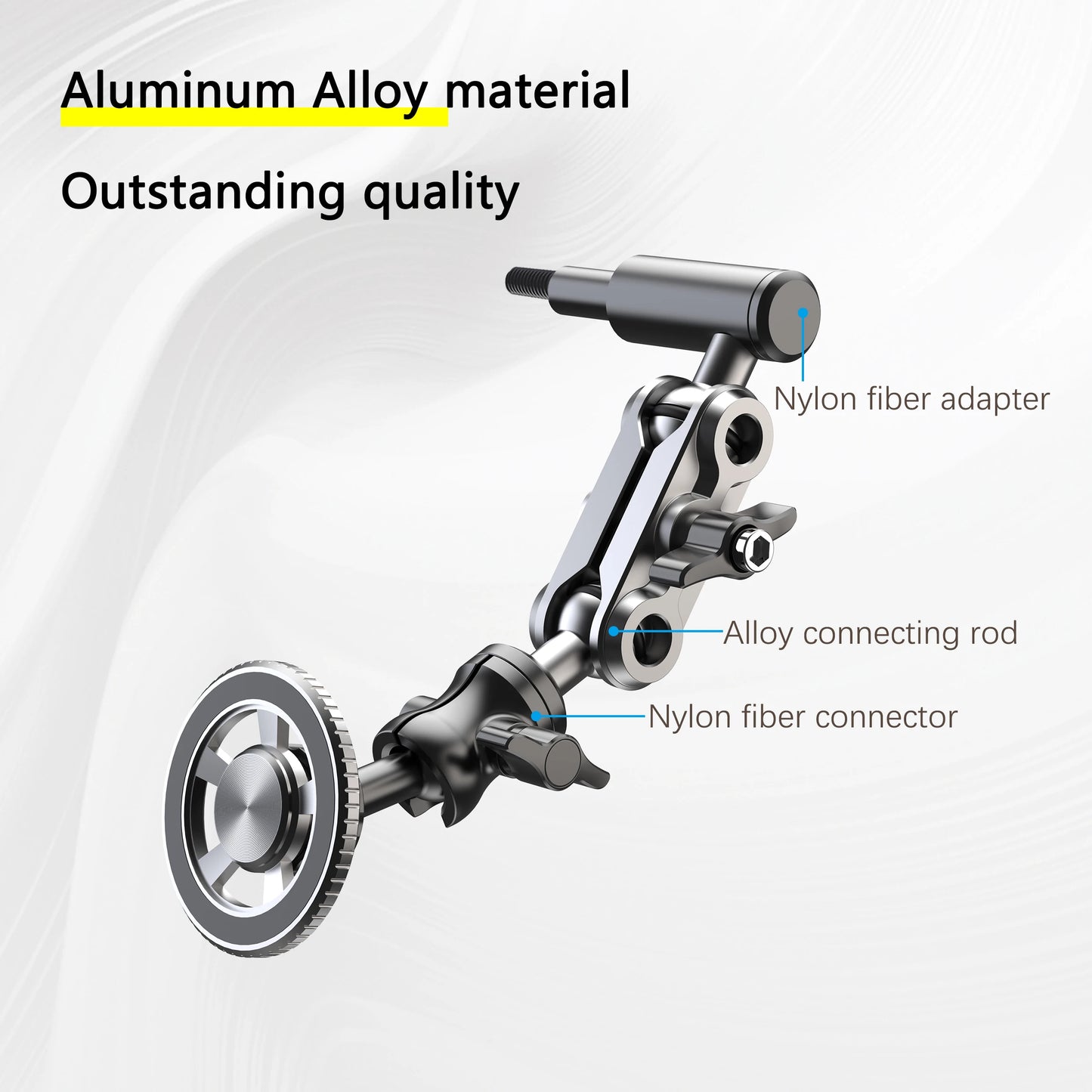 Magsafe Armrest Car Phone Holder-Heavy Duty Mount for SUV & Trucks